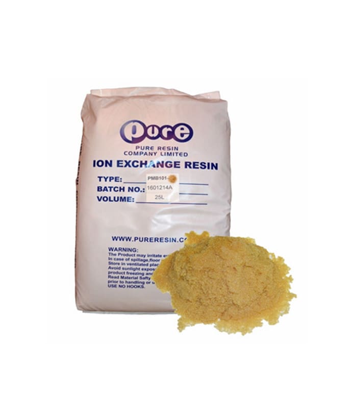 PURE kevertágyas vízlágyító+sótalanító műgyanta töltet 25 liter