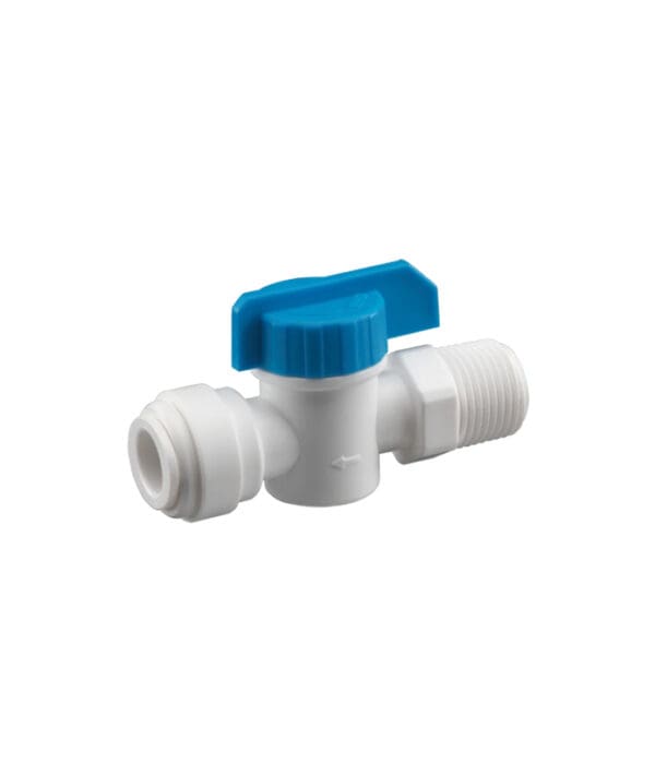 Átfolyós csap 1/4" cső 1/4" menet
