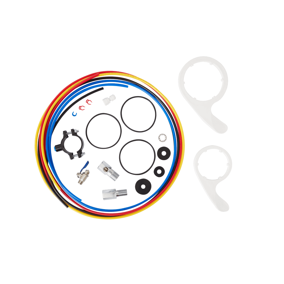 Ecosoft PURE Balance tartályos fordított ozmózisos víztisztító nyomásfokozó szivattyúval, speciális magas ásványi anyag tartalmú visszasózóval (elérhető 60-80mg/l ásványi anyag tartalom) - Image 4