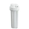 10" RO szűrőház 1/4" csatlakozással dupla O gyűrűvel, fehér