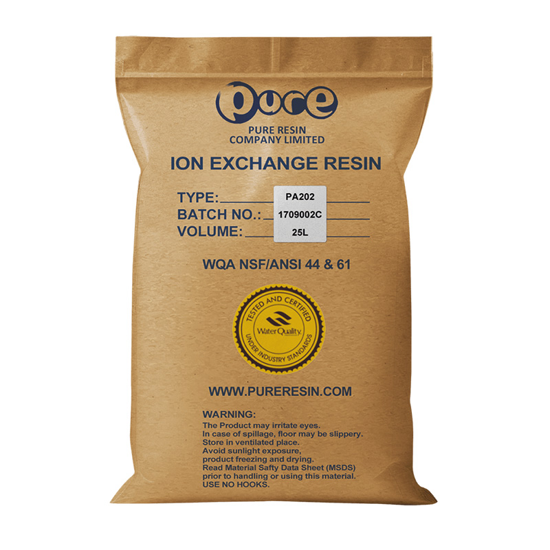 Pure nitrátmentesítő gyanta, 25 liter zsákos